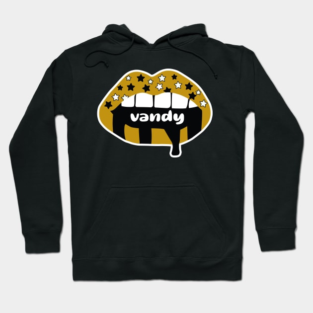 Vandy Lips Hoodie by NFDesigns